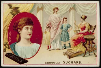 Suchard Philippe carte réclame chromo Neuchâtel 1880-1914 1996.40.178.2 Photo