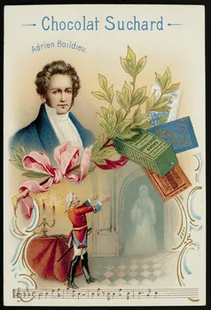 Suchard Philippe carte réclame chromo Neuchâtel 1894-1999 1996.40.179.1 Photo