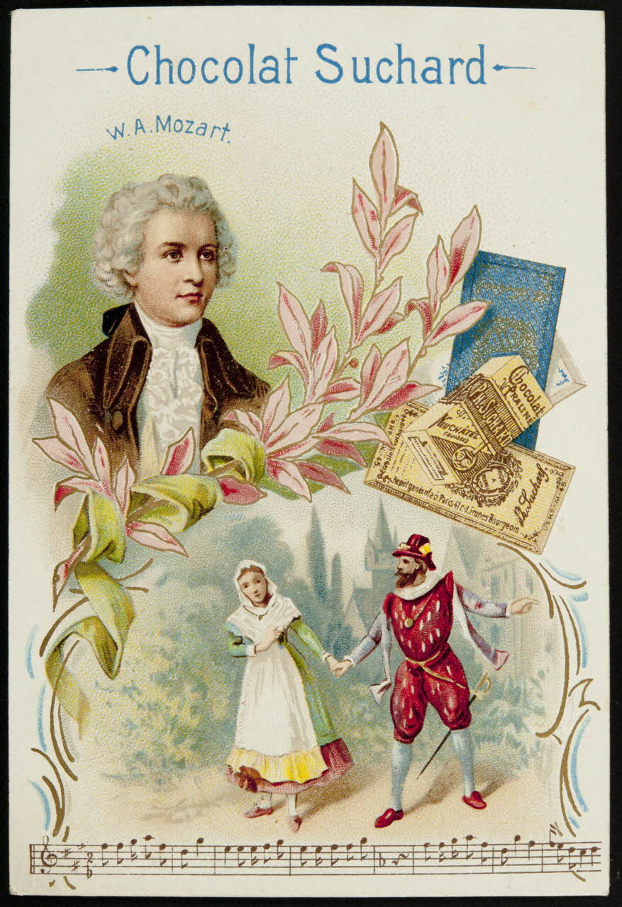 Suchard Philippe carte réclame chromo Neuchâtel 1894-1999 1996.40.179.10 Photo