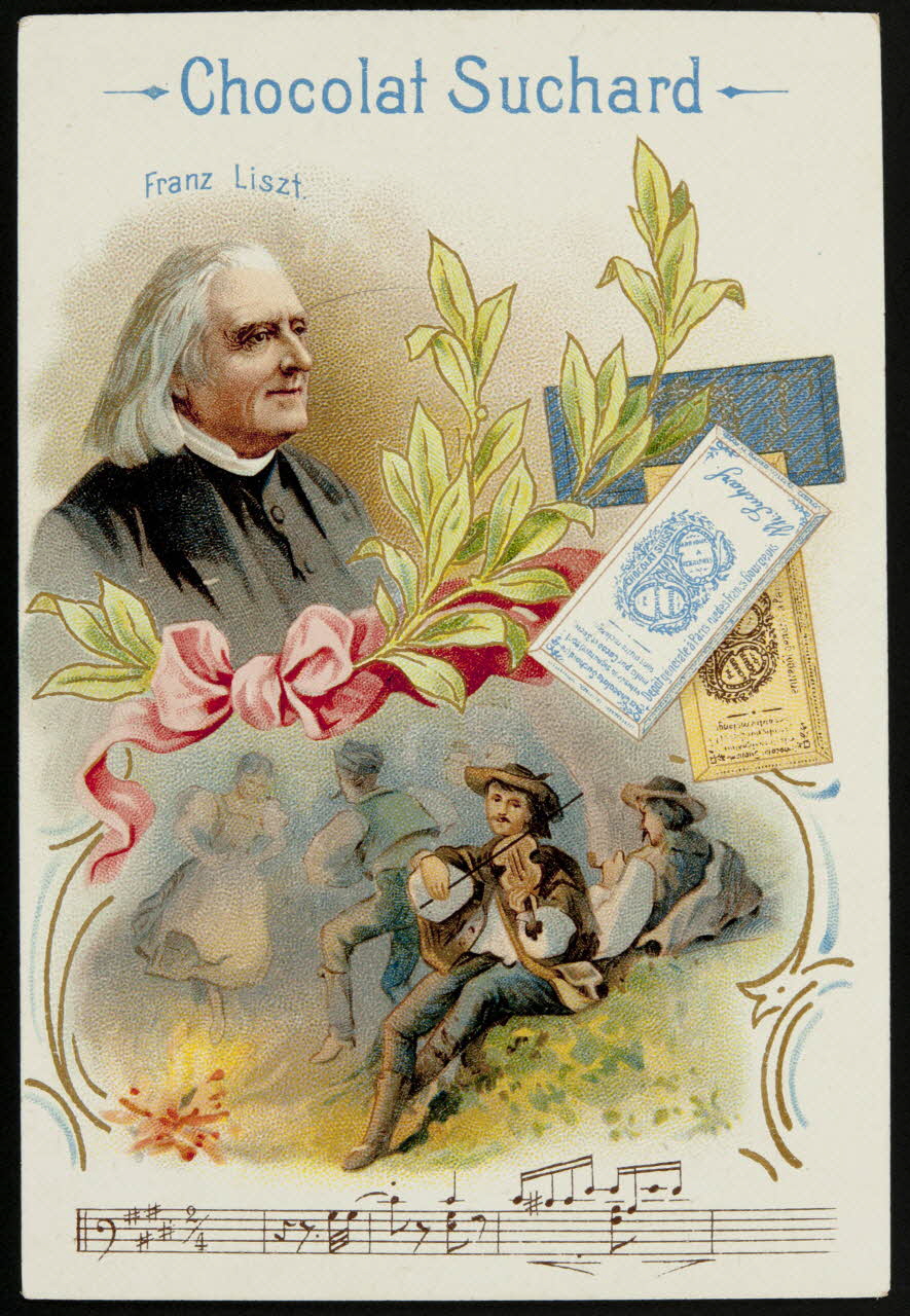 Suchard Philippe carte réclame chromo Neuchâtel 1894-1999 1996.40.179.3 Photo