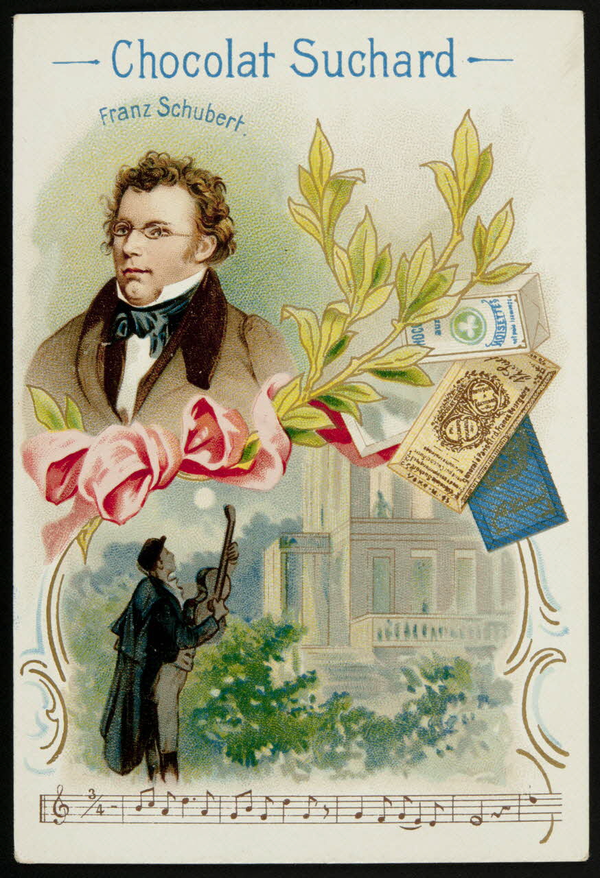 Suchard Philippe carte réclame chromo Neuchâtel 1894-1999 1996.40.179.4 Photo