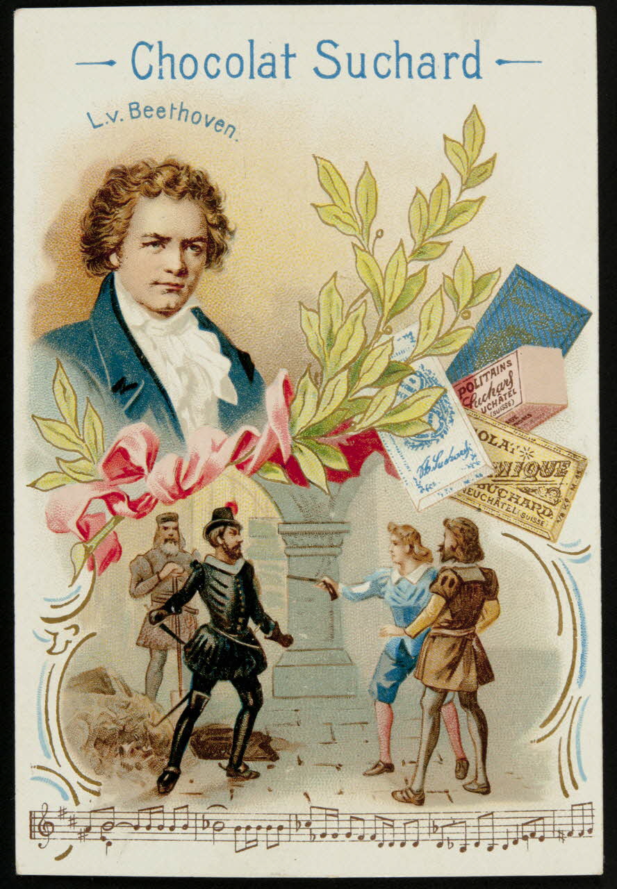 Suchard Philippe carte réclame chromo Neuchâtel 1894-1999 1996.40.179.7 Photo