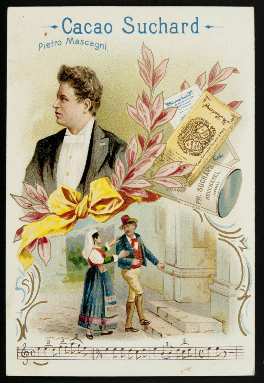 Suchard Philippe carte réclame chromo Neuchâtel 1894-1999 1996.40.179.8 Photo