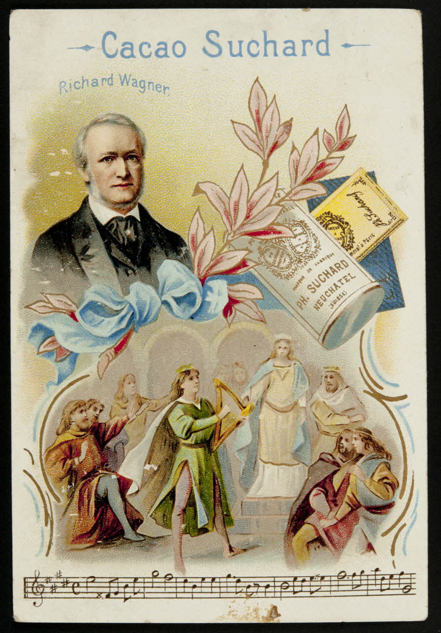 Suchard Philippe carte réclame chromo Neuchâtel 1894-1999 1996.40.179.9 Photo