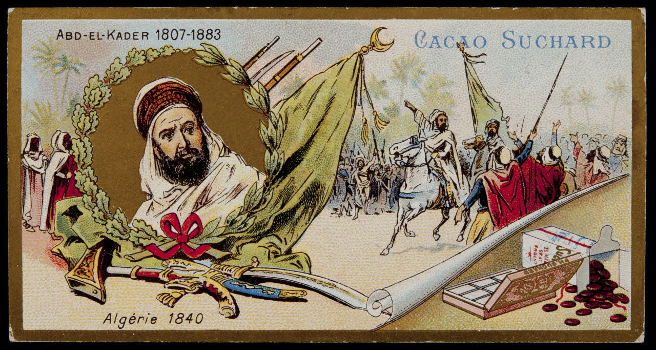 Suchard Philippe carte réclame chromo Neuchâtel, Suisse 1883-1914 1996.40.180.1 Photo