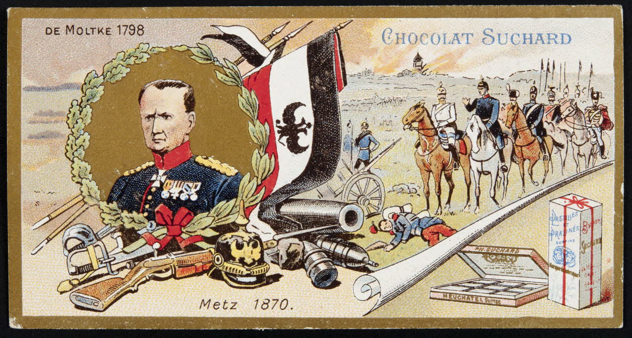 Suchard Philippe carte réclame chromo Neuchâtel 1883-1914 1996.40.180.3 Photo