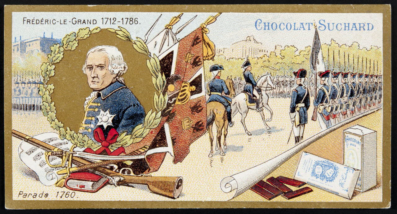 Suchard Philippe carte réclame chromo Neuchâtel 1883-1914 1996.40.180.4 Photo