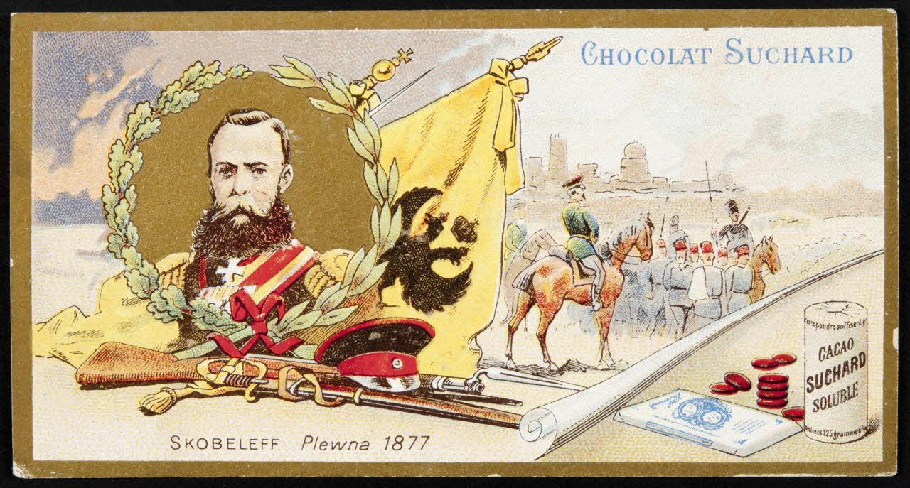Suchard Philippe carte réclame chromo Neuchâtel 1883-1914 1996.40.180.6 Photo