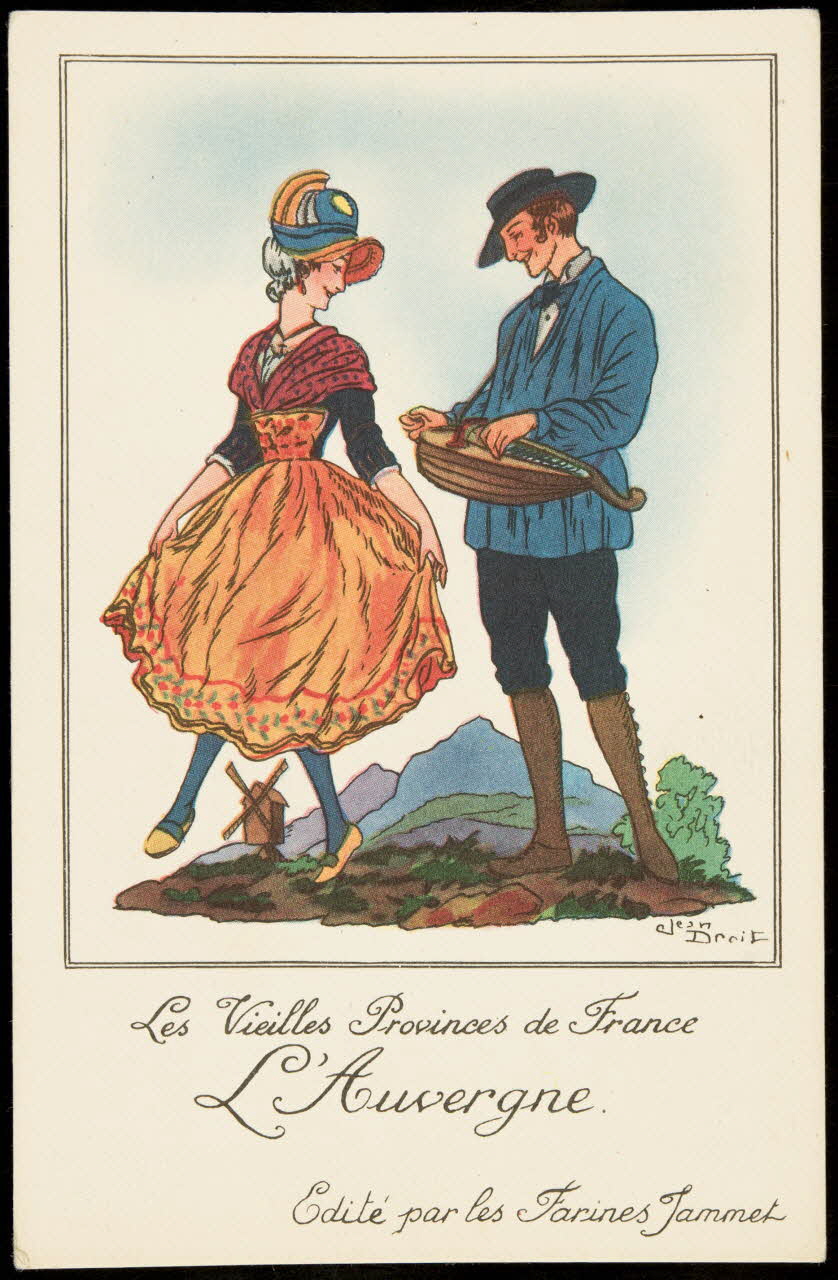 carte réclame Les Vieilles Provinces de France  L'Auvergne 1996.40.1809.2 Photo