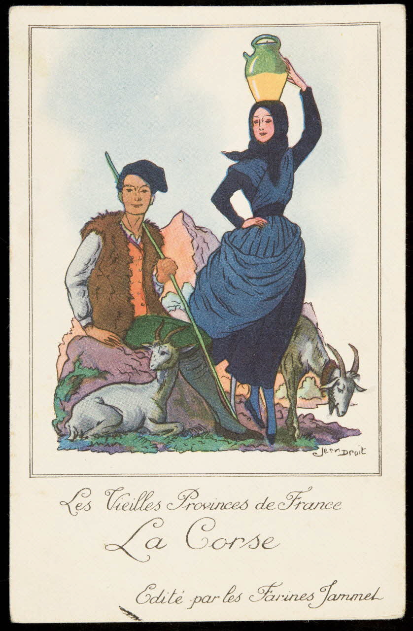 carte réclame Les Vieilles Provinces de France  La Corse 1996.40.1809.20 Photo