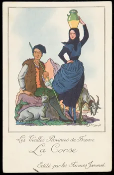 carte réclame Les Vieilles Provinces de France  La Corse 1996.40.1809.20 Photo