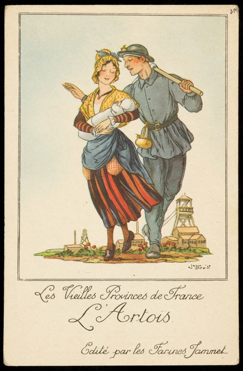 carte réclame Les Vieilles Provinces de France  L'Artois 1996.40.1809.4 Photo