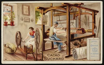 Suchard Philippe carte réclame chromo Neuchâtel 1880-1914 1996.40.182.8 Photo