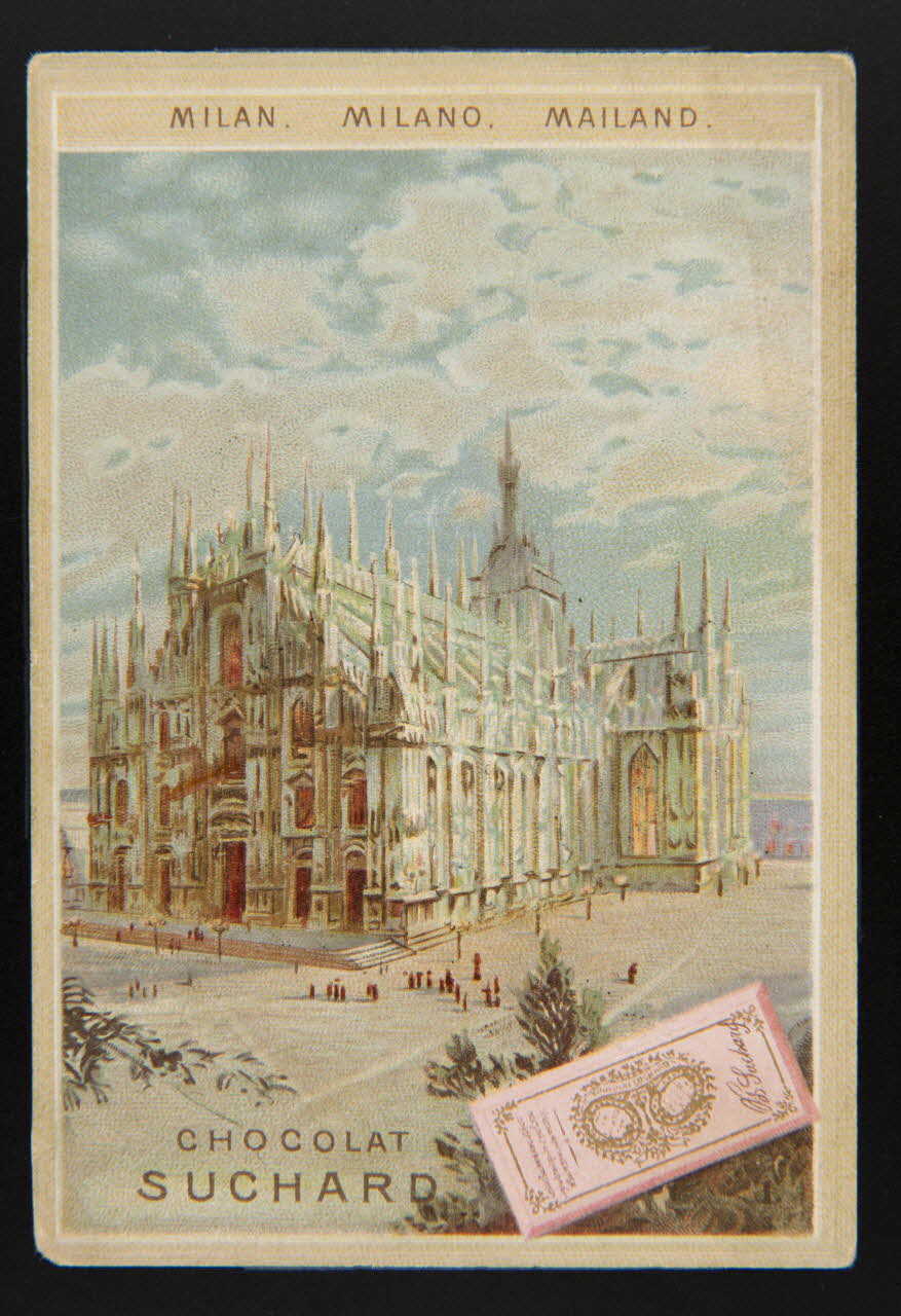 Suchard Philippe carte réclame chromo Neuchâtel 1880-1914 1996.40.183.1 Photo