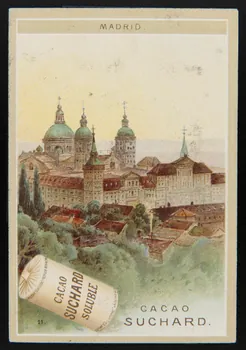 Suchard Philippe carte réclame chromo Neuchâtel 1880-1914 1996.40.183.11  Photo