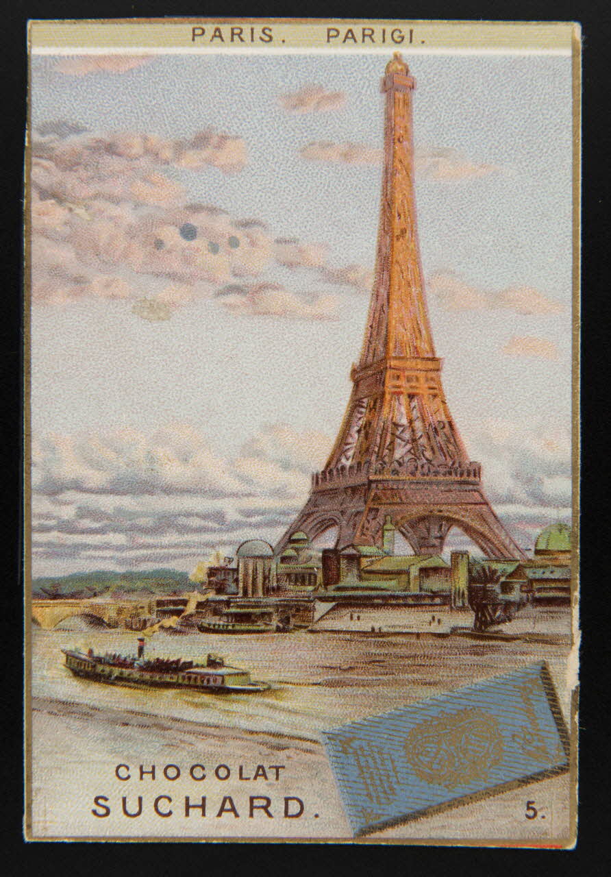 Suchard Philippe carte réclame chromo Neuchâtel 1880-1914 1996.40.183.5 Photo