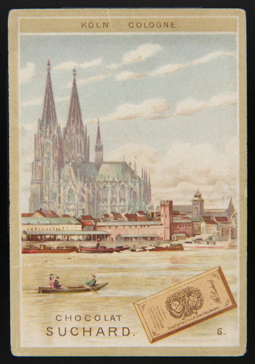 Suchard Philippe carte réclame chromo Neuchâtel 1880-1914 1996.40.183.6 Photo