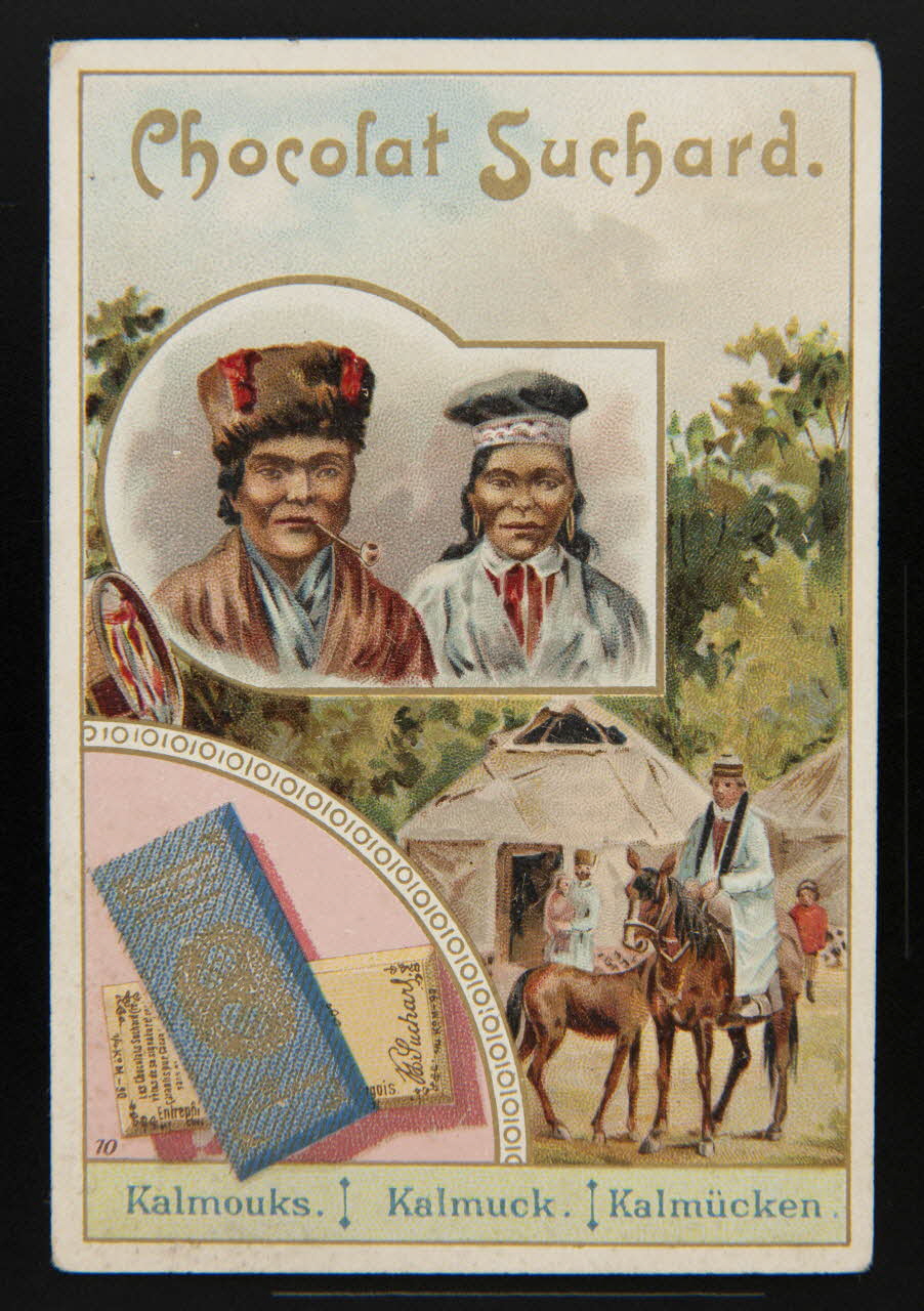 Suchard Philippe carte réclame chromo Neuchâtel 1880-1914 1996.40.184.7 Photo