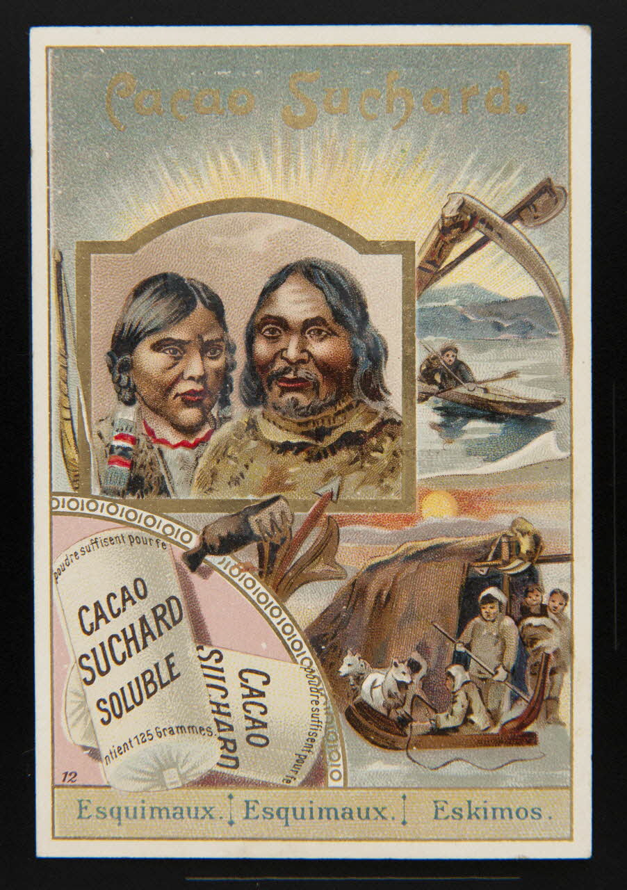 Suchard Philippe carte réclame chromo Neuchâtel 1880-1914 1996.40.184.9 Photo