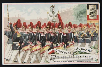 Suchard Philippe carte réclame chromo Neuchâtel 1880-1914 1996.40.186.6  Photo
