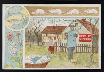 Suchard Philippe carte réclame chromo Neuchâtel 1880-1914 1996.40.187.2 Photo