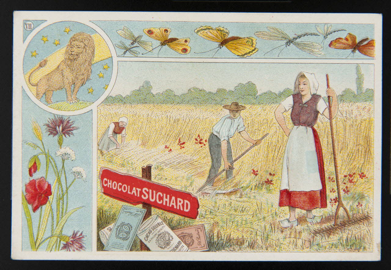 Suchard Philippe carte réclame chromo Neuchâtel 1880-1914 1996.40.187.8 Photo