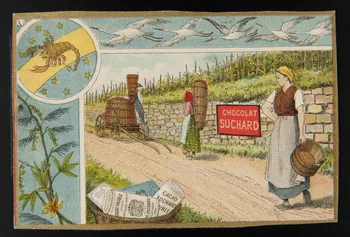 Suchard Philippe carte réclame chromo Neuchâtel 1880-1914 1996.40.187.9 Photo