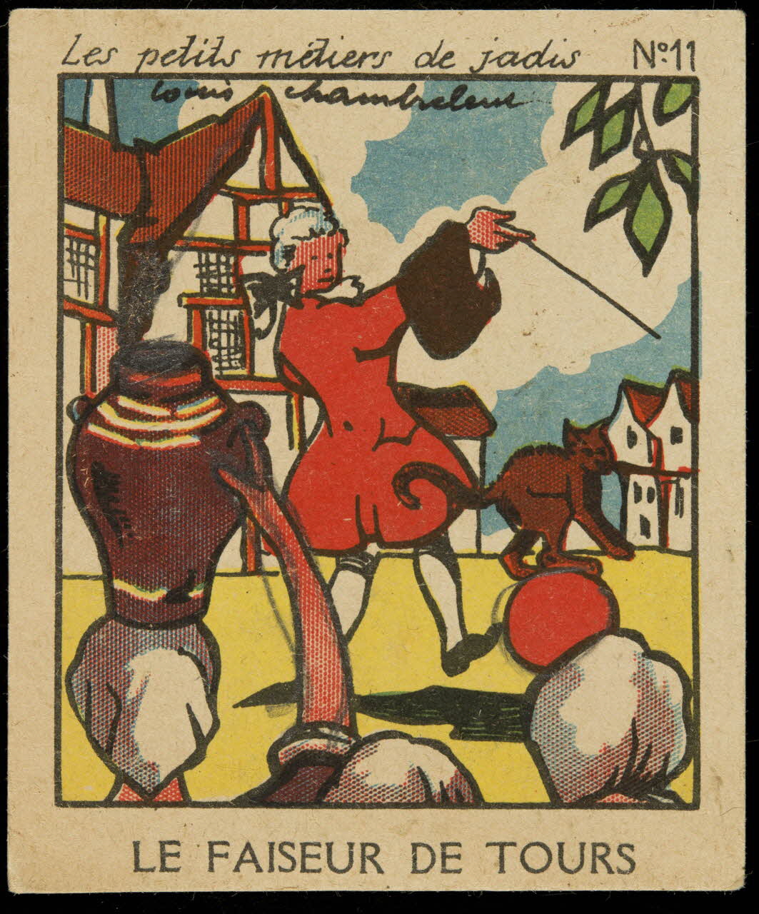 carte réclame Les petits métiers de jadis 1996.40.1872.3 Photo