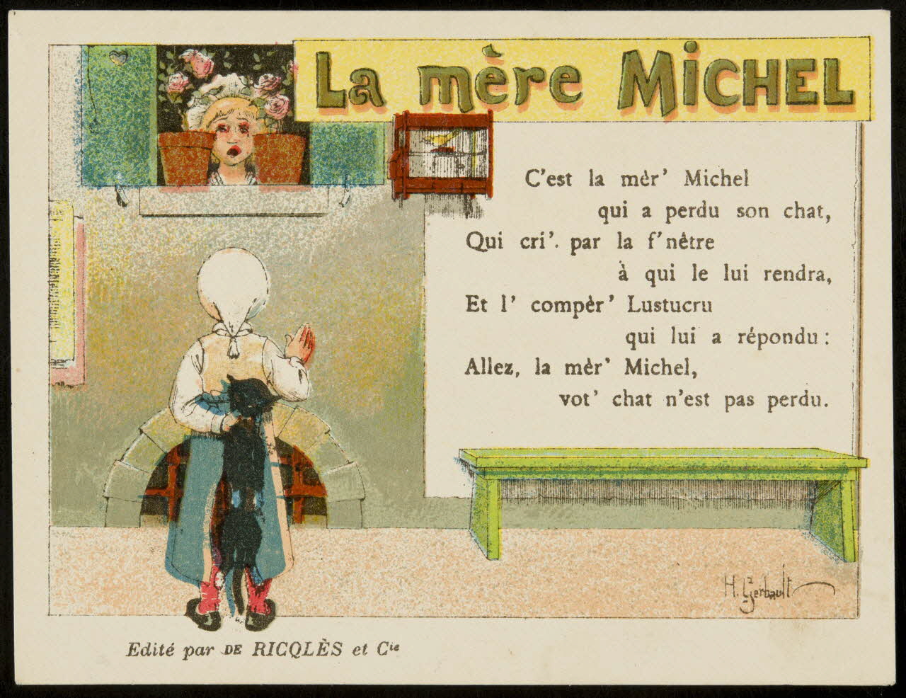 carte réclame chromo 1996.40.1875.1 Photo