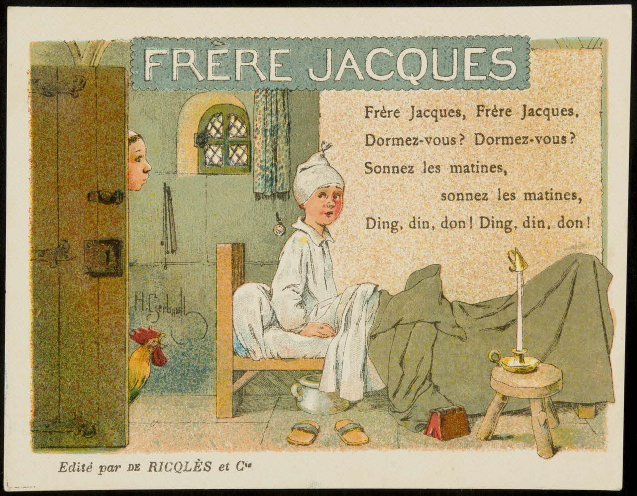 carte réclame chromo 1996.40.1875.5 Photo