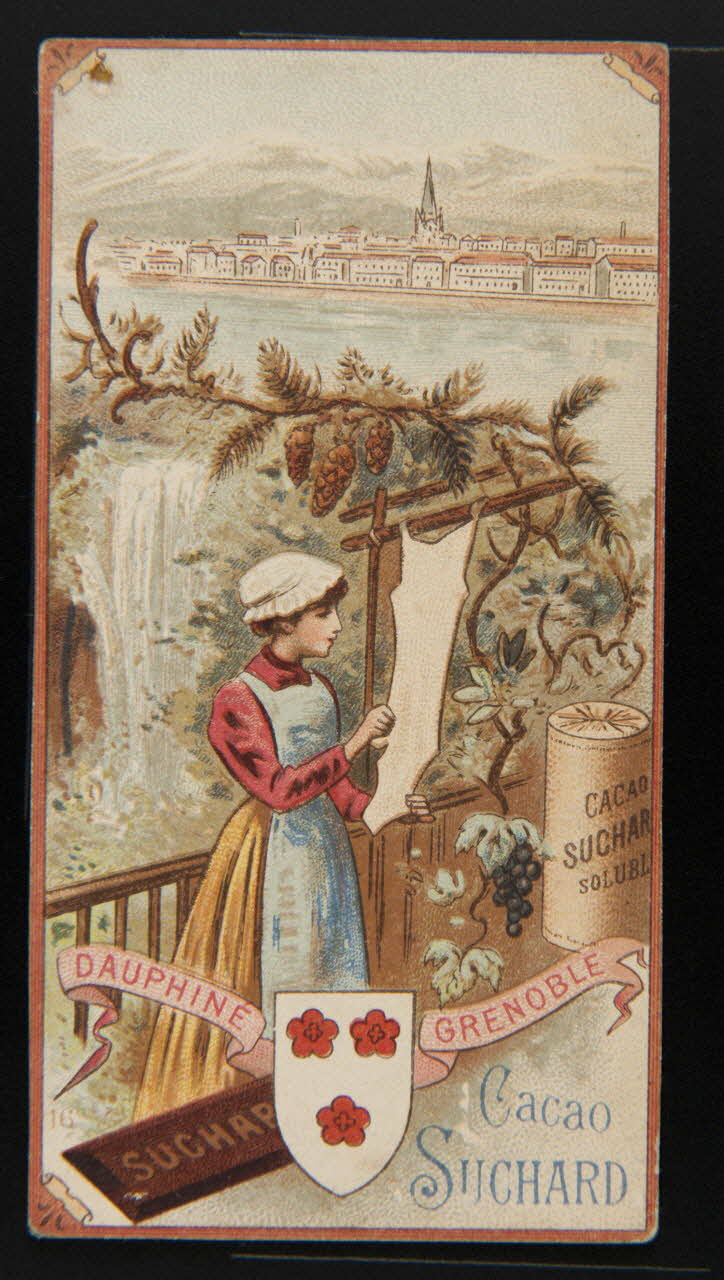 Suchard Philippe carte réclame chromo Neuchâtel 1880-1914 1996.40.188.9 Photo