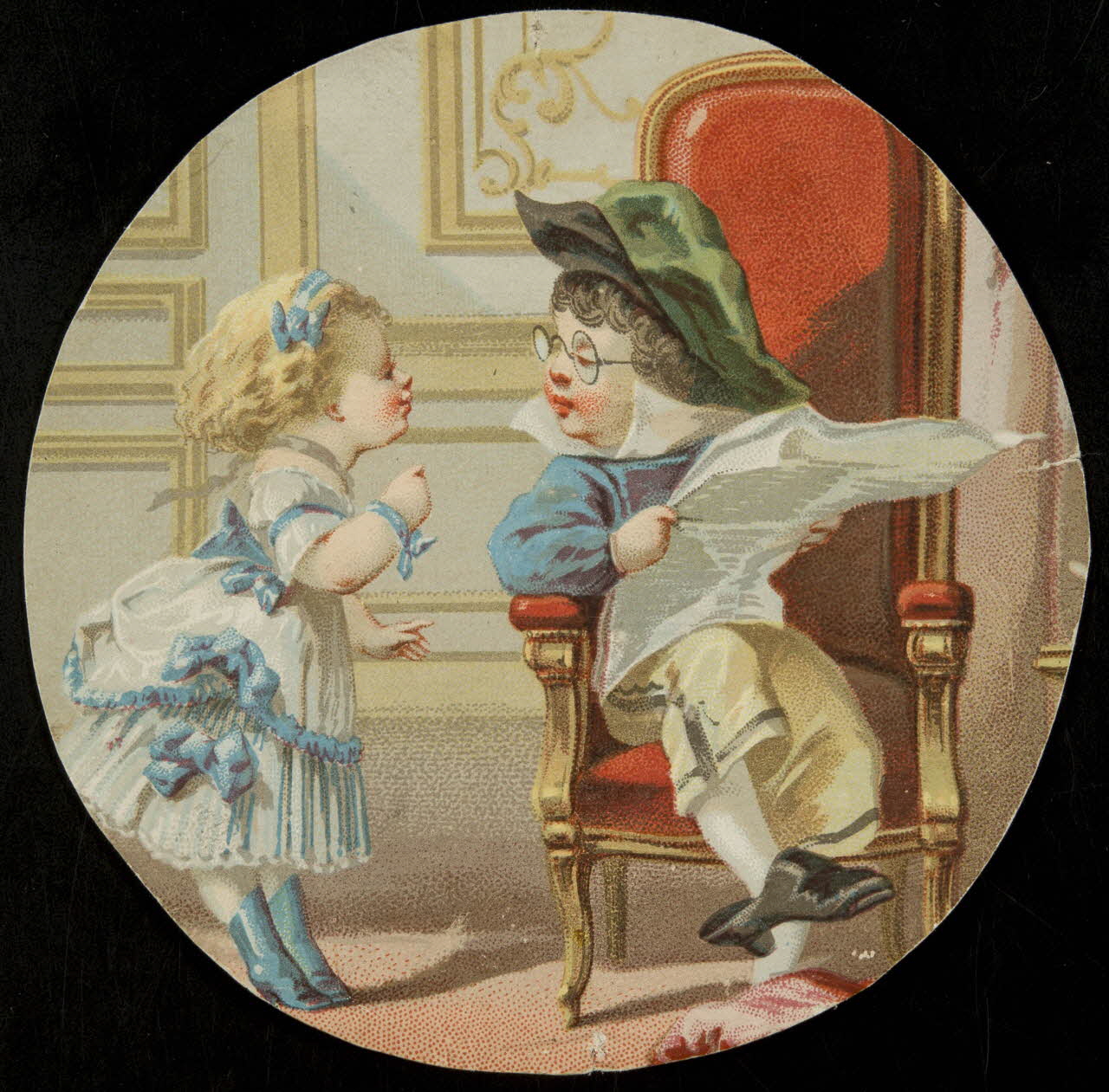 carte réclame chromo 1996.40.1888.1 Photo