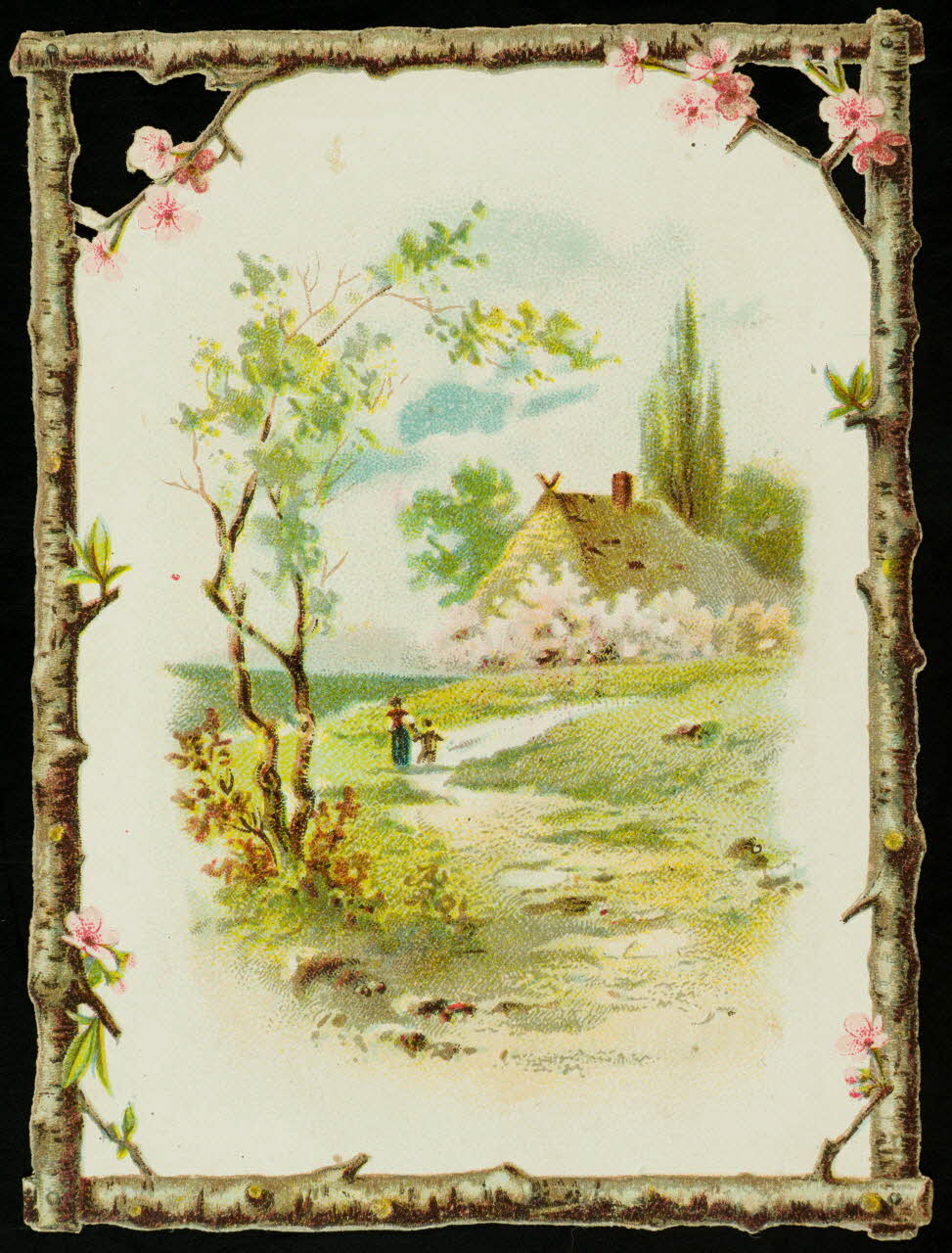 carte réclame chromo 1996.40.1889.1 Photo