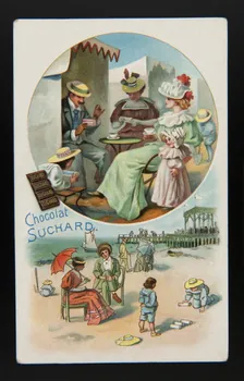 Suchard Philippe carte réclame chromo Neuchâtel 1880-1914 1996.40.189.1 Photo
