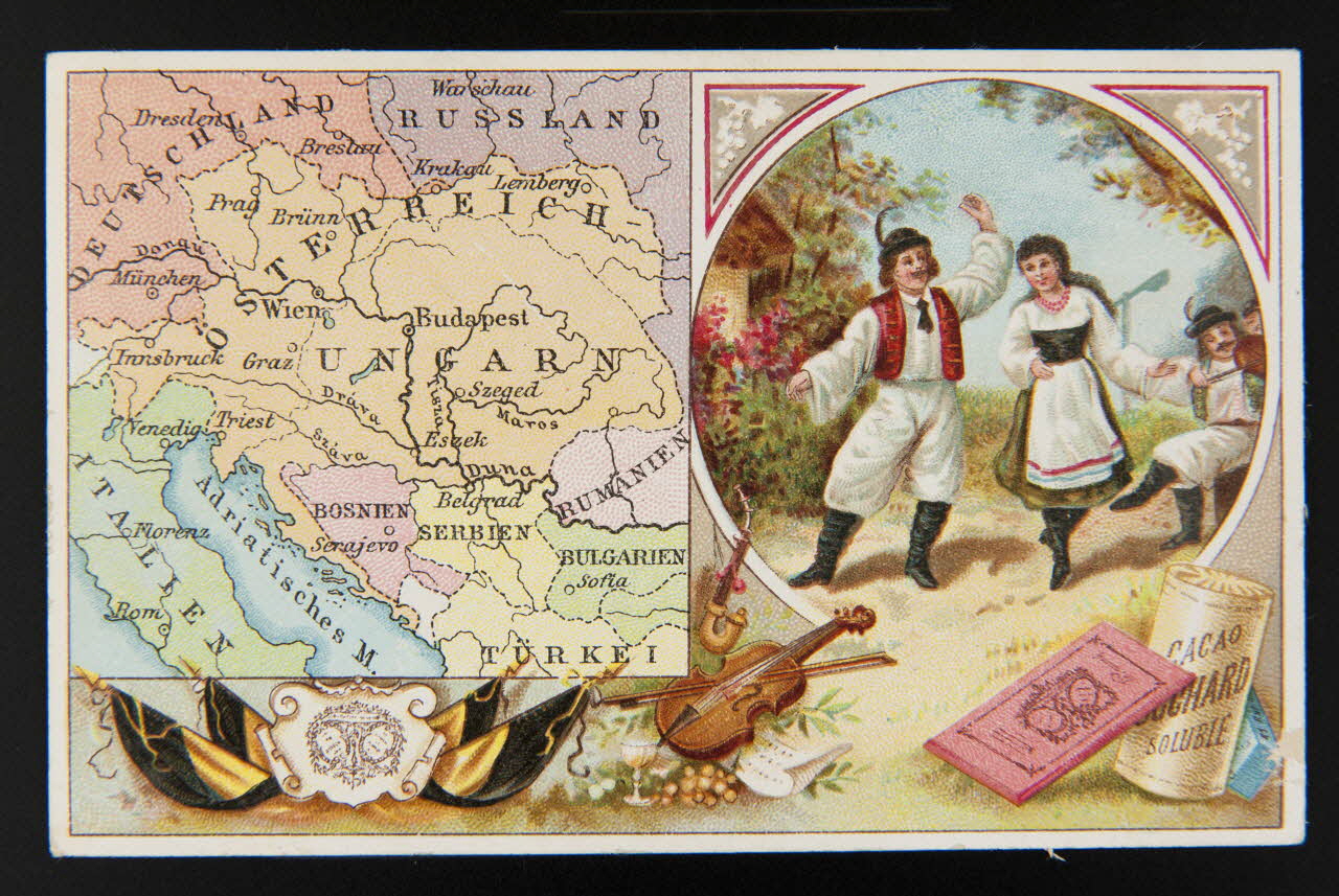 Suchard Philippe carte réclame chromo Neuchâtel 1880-1914 1996.40.190.4 Photo