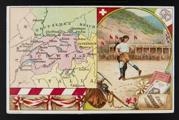 Suchard Philippe carte réclame chromo Neuchâtel 1880-1914 1996.40.190.6 Photo