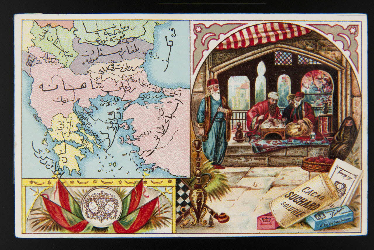 Suchard Philippe carte réclame chromo Neuchâtel 1880-1914 1996.40.190.7 Photo