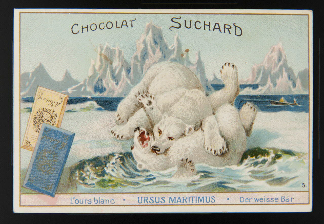 Suchard Philippe carte réclame chromo Neuchâtel 1880-1914 1996.40.191.2 Photo