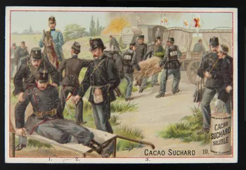 Suchard Philippe carte réclame chromo Neuchâtel 1880-1914 1996.40.192.3  Photo