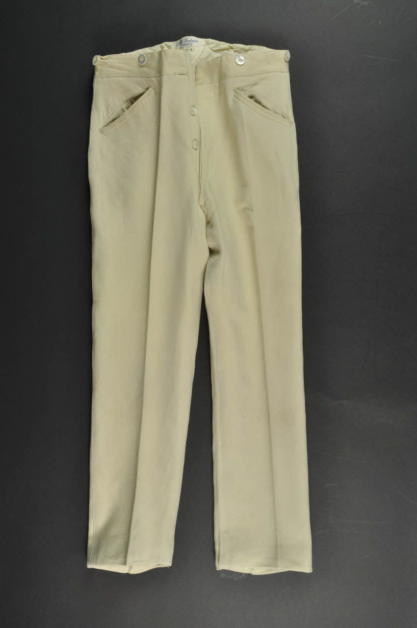 Magasins Belle Jardinière pantalon 1910 1966.97.16 Photo Mucem