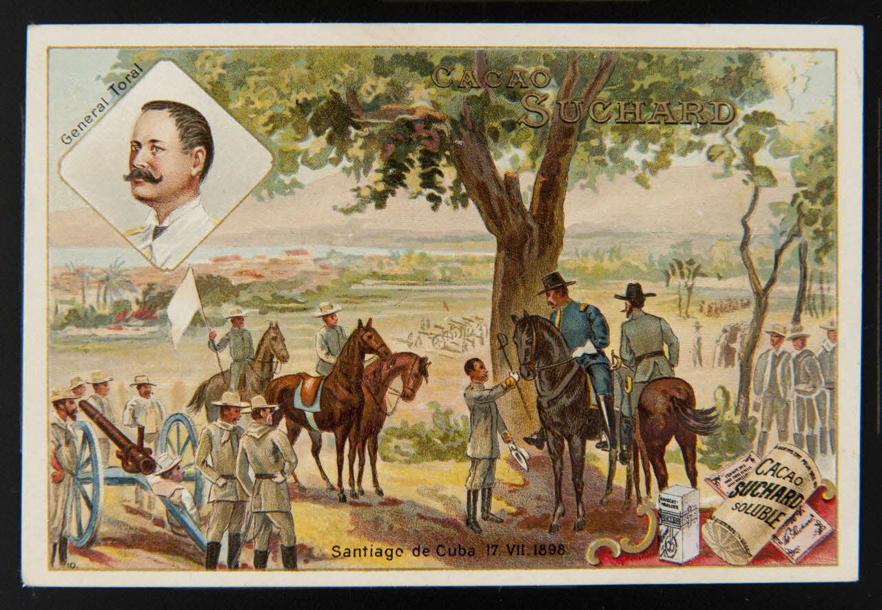 Suchard Philippe carte réclame chromo Neuchâtel 1898-1914 1996.40.193.1 Photo