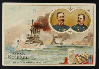 Suchard Philippe carte réclame chromo Neuchâtel 1898-1914 1996.40.193.2  Photo