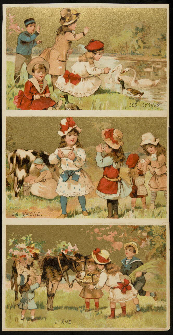 planche de carte réclame chromo 1996.40.1930.1 Photo