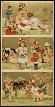 planche de carte réclame chromo 1996.40.1930.1 Photo