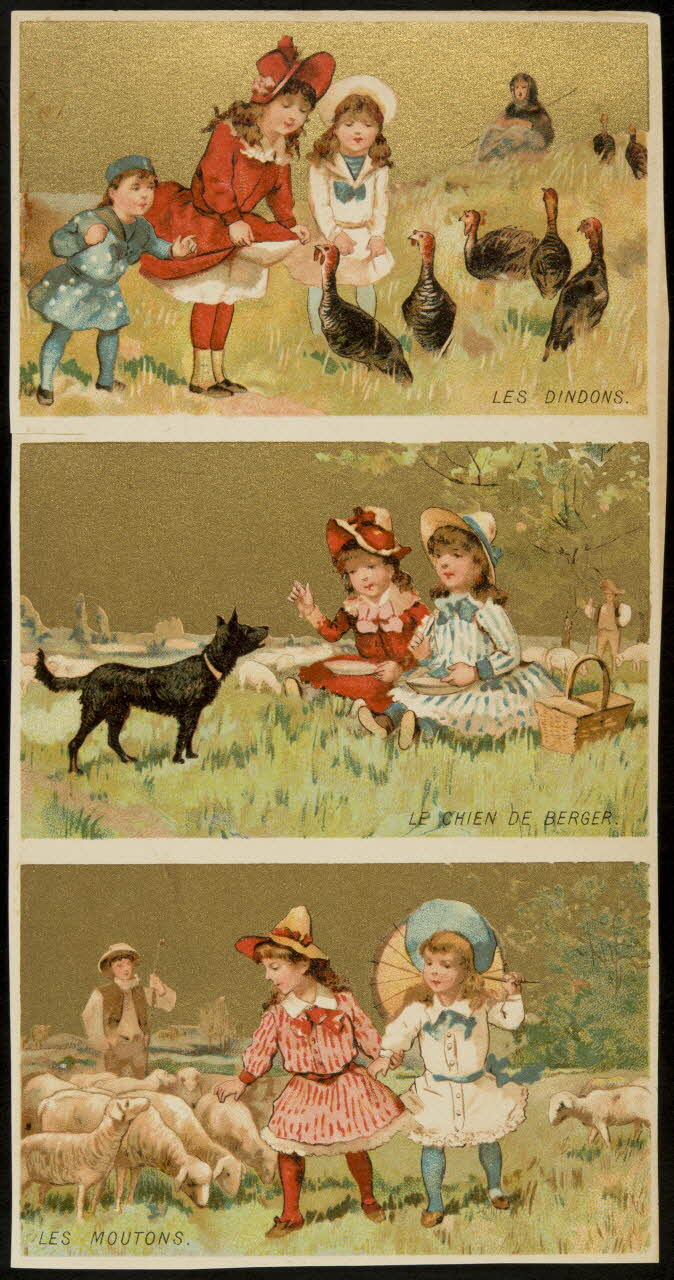 planche de carte réclame chromo 1996.40.1930.2 Photo