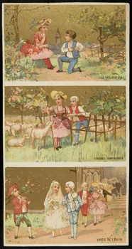planche de carte réclame chromo 1996.40.1933.1 Photo
