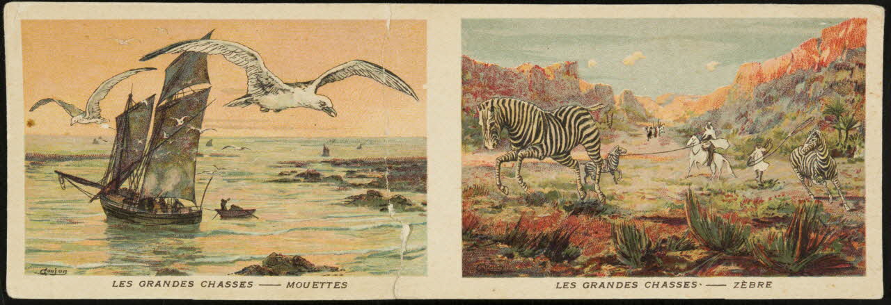 planche de cartes réclame chromo 1996.40.1936.2 Photo