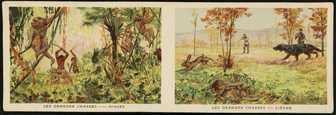 planche de cartes réclame chromo 1996.40.1936.3 Photo