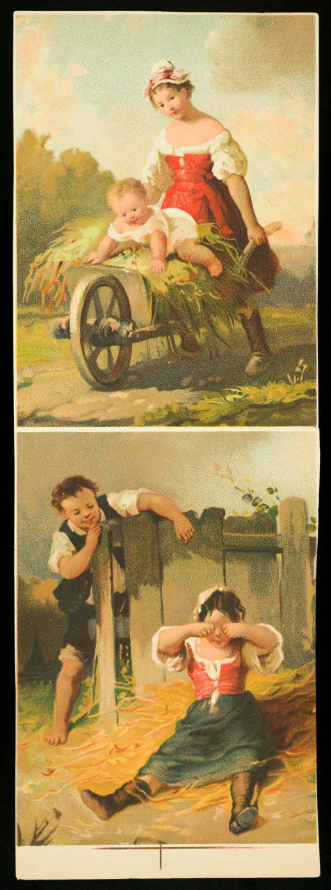 planche de cartes réclame chromo 1996.40.1937.1 Photo