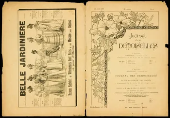 double-page de journal Journal  des  DEMOISELLES 1996.40.1947 Photo